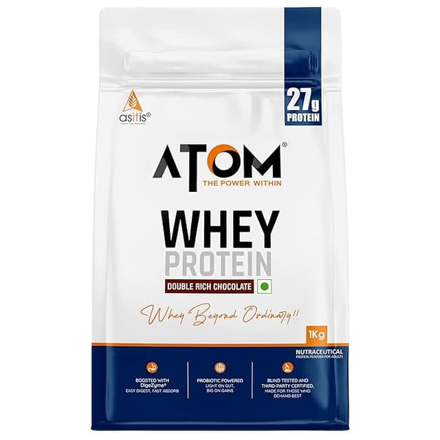 ATOM Whey Protein (Isolate & Concentrate)